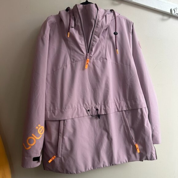 🌸❄️ Lolë Olympia Insulated Jacket – Pink with Orange Accents – Women’s XL ❄️🌸 - Picture 2 of 3